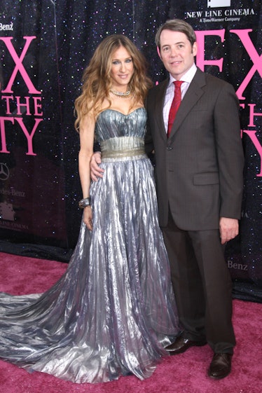 Sarah Jessica Parker and Matthew Broderick attend New York Premiere of New Line Cinema's "SEX AND TH...